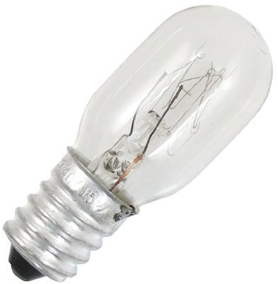 220-240V 15W T20 Single Tungsten Lamp E14 Screw Base Refrigerator Bulb