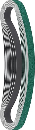 Bosch 10x PRO Y580 Sanding Belt for Powerfiles | for Stainless steel, Grit 80, Professional Accessory Powerfile