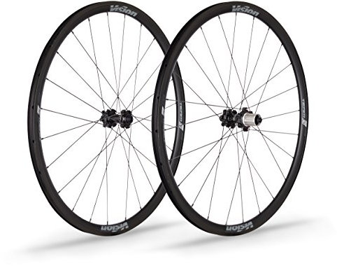 Vision Unisex's 710-0052111050 Team 30 Disc Rennradsatz, Schwarz, One Size