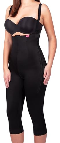 LIPOELASTIC VD Comfort – wadenlanger Kompressionsgürtel nach chirurgischen Eingriffen – beide Seiten gepolsterter Reißverschluss