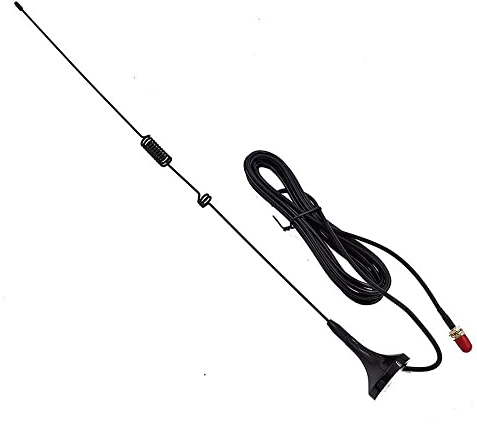 [Verbesserte] TengKo UT-106UV 144/430 MHz 3Db SMA-Buchse Dual Band VHF + UHF Mini Auto Chuck Antenne Ham Radio Antenne für Walkies Talkies