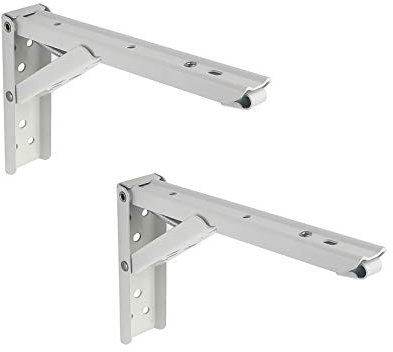 RENSHENKTO 2 pz staffe triangolari galleggianti per mensole mensole mensole staffe di supporto treppiede staffe in metallo nero ferro