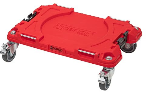 QBRICK SYSTEM Chariot De Transport Capacité De Charge De 100 kg Pro Transport Platform Red Ultra HD Rouge 460 x 335 x 195 mm