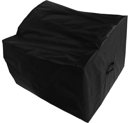 Sosoport Gehäuse für Poolpumpe aus Oxford Stoff Schwarze Poolpumpenabdeckungen für Außenbereich mit Einfacher Installation und Schnellem Sitz für Sandfilterpumpe