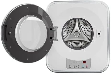 guoyjmm Mini Machine à Laver, Machine à Laver Murale Automatique et Sèche-Linge, Petit Lave-Linge Domestique Compact Portable de 3 Kg, pour la Salle de Bain, la Cuisine