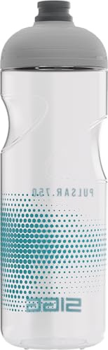 Sigg - Borraccia Bicicletta Morbida - Pulsar Transparente - Comprimibile - Lavabile In Lavastoviglie - Leggera - Ermetica - Senza BPA - Transparente - 0,75L