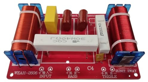 Haut-parleur 2 voies 400 W Crossover Treble Bass Filtre Séparateur de fréquence pour enceintes Home Cinéma 3200 Hz