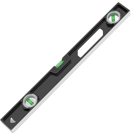 Torppedos Nivel 12/16/20/24 Pulgadas Herramienta Magnética Con 3 Burbuja 45 °/90 °/180 Grados Espíritus Magnéticos De Aluminio Ligero Bolsillo Pequeño Bolsillo Pequeño
