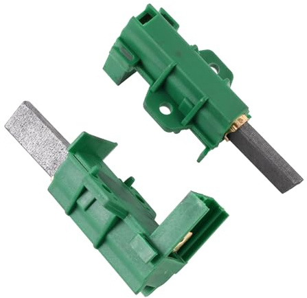 2 balais de charbon verts pour moteur de lave-linge – adaptés aux marques Beko, Blomberg, Candy, Hoover et Smeg L24MF7 Balais de charbon verts pour lave-linge WMB, WMD et WTV