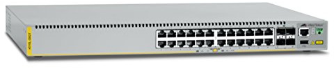Allied Telesis AT-x230-28GT-50 | 24 x 10/100/1000T Poe, 4 x 100/1000X SFP, Single Fixed PSU