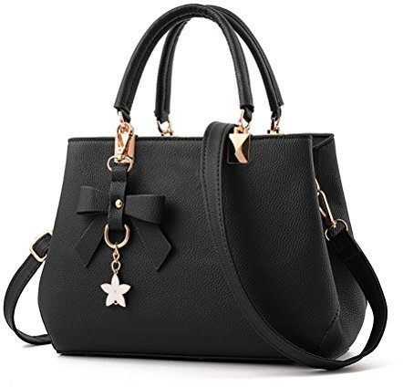 URAQT Damen Handtasche Schulterbeutel,PU Leder Damenhandtaschen Frauen Stilvolle PU Schultertasche Taschen Umhängetasche Geschenke für Damen mit Viele Taschen Fächer