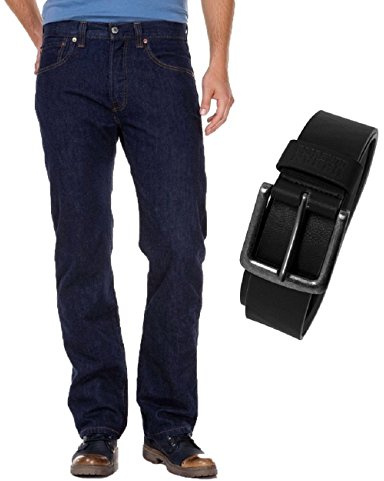 Levi's 00501, Jeans Uomo, Stonewashed Black, 29W / 32L