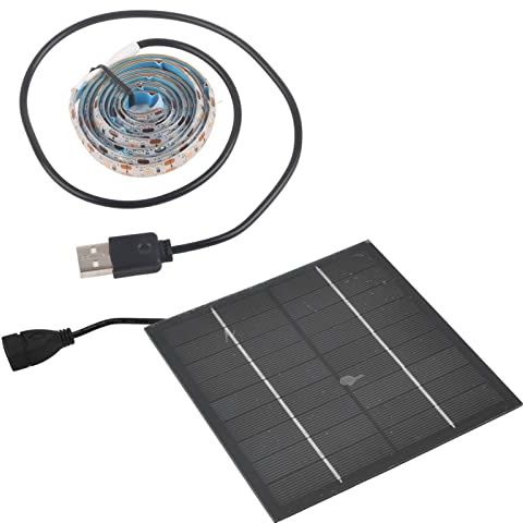 Grow Light Strip, 5W Solar Plant Light Strip for Indoor Plants Full Spectrum LED Grow Light Bar for Greenhouse Gardening Seedling Hydroponics Succulent (#2)