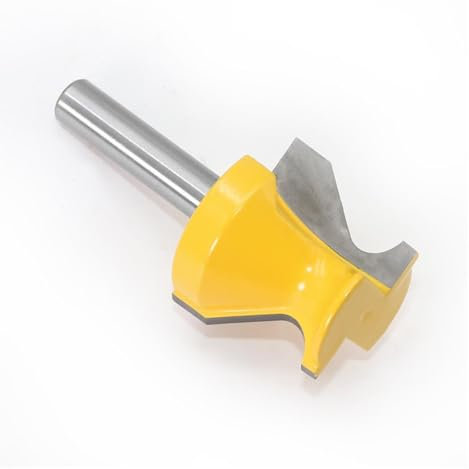 1 STÜCK 8 MM Schaftfräser Holzschnitzerei Türlippe Fingergriff 3/16quot; Radius Router Bit Trimmen Holzfräser for Holzarbeiten