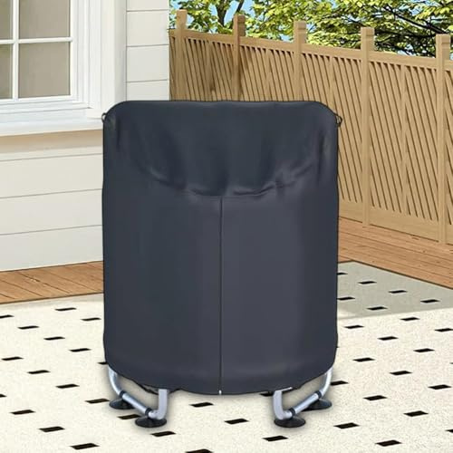 Housse fonctionnelle pour tapis de saut rond avec cordon de serrage et matériau de base robuste Oxford 210D (145 x 152 cm)