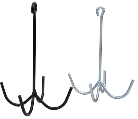 BAOFUYA Bridle Hook 2Pcs Horse Tack Hook, Neatly Organize Bridles Halters for Stable Barns Trailer Nan