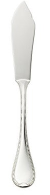 Robbe & Berking Französisch-Perl Fischmesser (925 Sterlingsilber)
