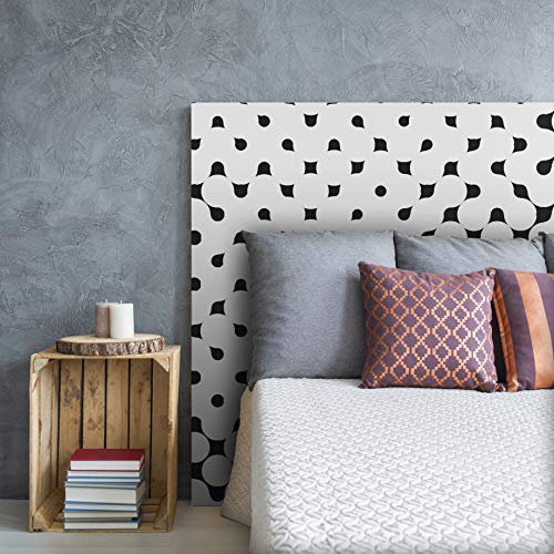 MEGADECOR Kopfteil für Bett, PVC, dekorativ, ökonomisches Design, abstrakt, verschiedene Größen (150 cm x 60 cm)
