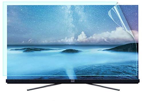BDSHL Anti Blue Light Screen Protector - High Light Transmittance Easy to Assemble Anti Glare Screen Protector for All Brand TV Size (Color : HD Version, Size : 65 inch 1429x804mm)
