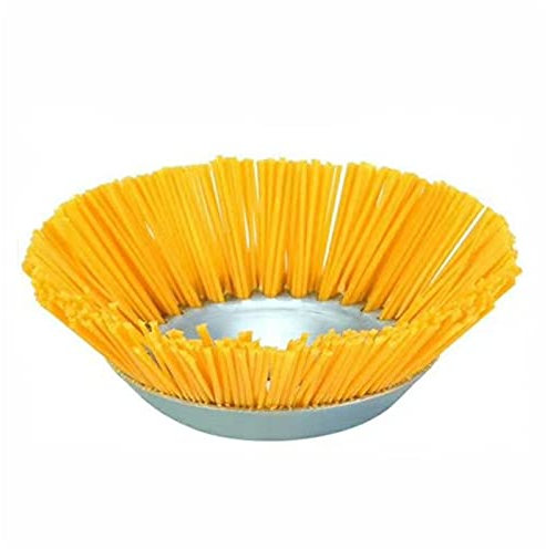 Leylor Tête Brosse Débroussailleuse, Universelle 200 X 70 Mm Brosse Desherbage Debroussailleuse et Brosse Désherbage Gazon Mauvaises Herbe, Debroussailleur en Nylon pour Outils De Pelouse Jardin