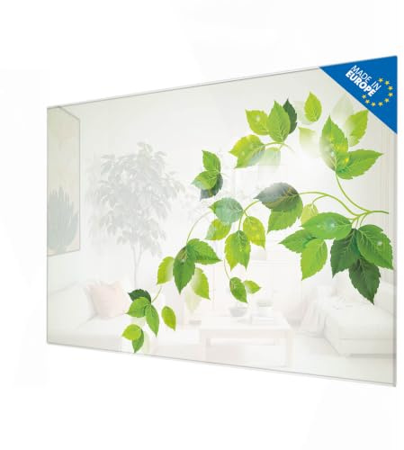 banjado Glas-Magnetboard in 45x30cm für Notizen mit abstraktem Muster