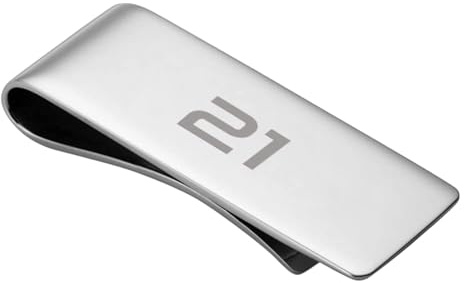 Ashton and Finch 21st Birthday Money Clip for Men and Women Novelty Birthday Gifts and Presents