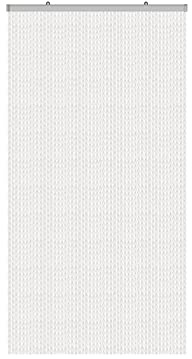 BIANCHERIAWEB Schallschutzvorhang für Fenster, Haus, Pon 100 x 220 cm, Weiß