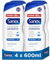 Sanex Cuidado Experto Protector Gel de Ducha, Pack 4 Uds x 600ml, Fórmula con Prebiótico Natural, Fortalece la Barrera Protectora de la Piel, 12H Hidratación, 0% Sulfatos, para Todo Tipo de Piel