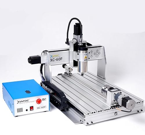 2023 NEU! 4-Achsen 6040 XC60F CNC-Fräser mit 1,5 kW-Spindel und Linearführung präziserer CNC-Gravier- und Schnitzmaschine 110 V oder 220 V