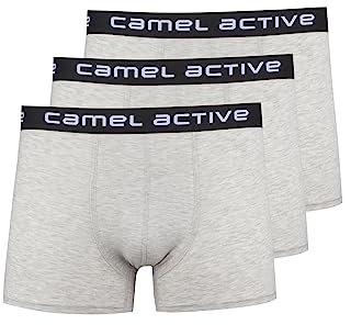 camel active Men Trunks 3er Box grau M/48-50