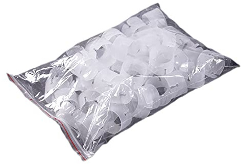 50 anelli per palloncini con fibbia, clip per palloncini, comodi per matrimoni, feste di compleanno, decorazioni