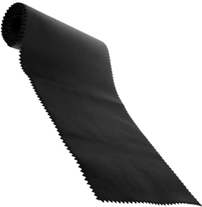 Strapazierfähige Tastaturschutzabdeckung für Klaviatur Schwarz | Pu Leder, Waschbar und Leicht, Schlichtes Uni Design für Piano und Keyboard