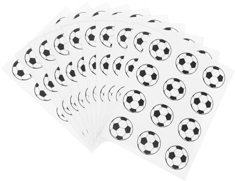 Operitacx 120stücke Sportaufkleber Fußballaufkleber Balldekorativeaufkleber Kleinefußballaufkleber Diyfußballaufkleber Sportballaufkleber Ballthemaaufkleber