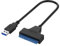 BORDEAG Sata - Cable SATA USB para discos duros, adaptador SATA, función de copia de seguridad, USB universal, con adaptador de red de 12 V 2 A