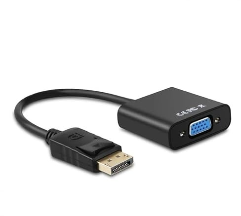 Glowster 15 cm DisplayPort zu SVGA/H Konverter ideal für den Anschluss von Geräten an VGA-Monitore.