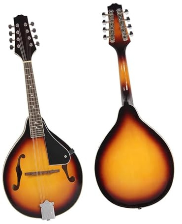Mandoline Type A Instrument Acoustique À 8 Cordes En Acajou Pour Débutants Et Adultes Instrument Mandoline(3/4)
