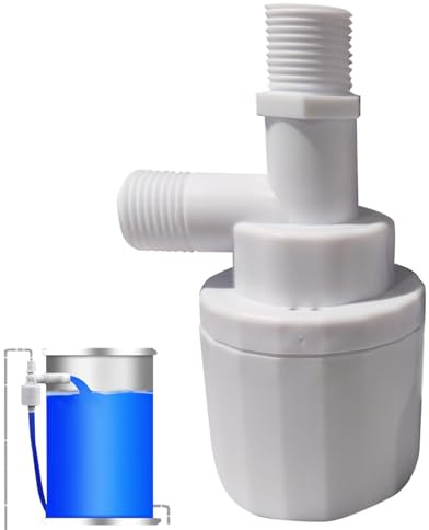 Vanne Flotteur pour Réservoir d'Eau | Robinet Flotteur Abreuvoir 13 mm à Arrêt Automatique - Contrôleur Étanche Accessoires Pour Piscine Jardin Irrigation Industrielle Aquarium Bassin Et Usage Agricol