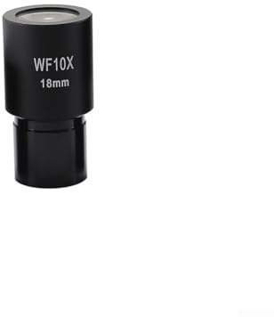 Oculaire de microscope grand angle biologique WF5X WF10X WF15X WF16X WF20X WF25X 23 mm avec cadre en métal (WF10X/18)
