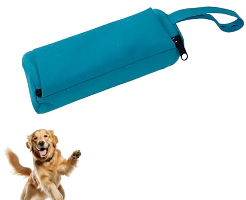 PBAHAUP 1 Stück Futterbeutel Hundetraining, Futterdummy Hunde Klein, Apportierbeutel Für Alle Hunderassen, Futterbeutel, Perfekt Für Dummy Hundetraining (Ölgrün)