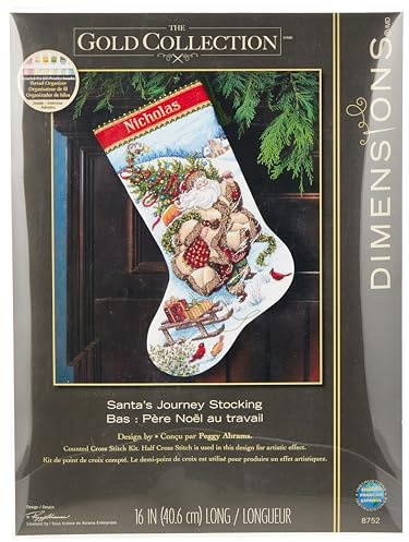 Dimensions D08752 Gold, gezählte X Stitch, glatt, Nikolaus's Reise