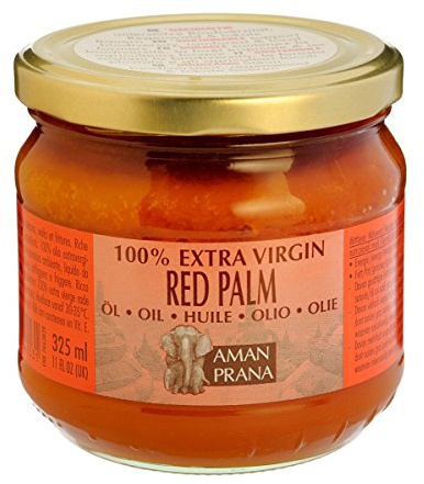 Aman Prana, Fair Trade, Organic, Red Palm Oil (325ml)