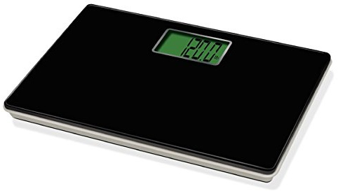North American Wellness Talking Bathroom Scale with LCD Screen, 330lb Capacity, 4 Person Memory