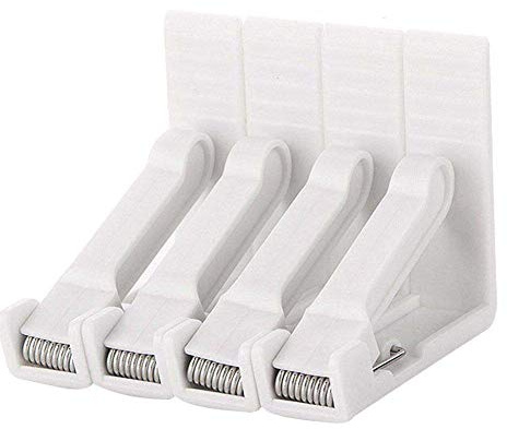 RFORPLY Tablecloth Clips, 8 Pack Picnic Table Clips, Table Cloth Cover Clamps, Table Cloth Holders Ideal for Restaurant Picnics Weddings Graduation Party