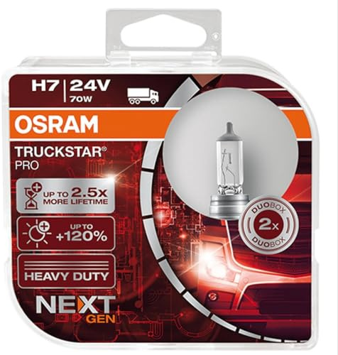 Osram TRUCKSTAR PRO H7 Glühlampe, 64215TSP-HCB, 24V, Duobox