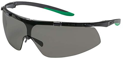 Uvex 9178043 Schweißen Brillen, Super Fit, Schatten 3, schwarz/grün