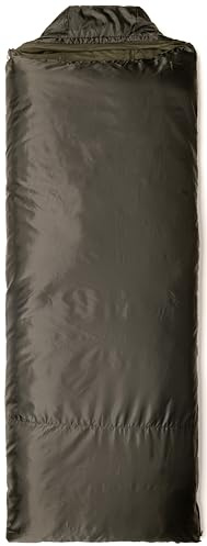 Snugpak Jungle Bag WGTE - Sacco a pelo con zanzariera integrata, leggero, sanitario e piumino multiuso, comodo sacco a pelo per condizioni tropicali, campeggio ed esplorazione - oliva (LZ)