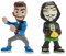 Spy Ninjas 3-INCH 2 FIGURE PACK. DANIEL GIZMO AND PZ SQUIRE FIGURE SECRET NETWORK. SPY MISSION TOYS. HELP DEFEAT PROJECT ZORGO