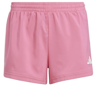 adidas Mädchen Train Essentials 3-Stripes Shorts, pink Fusion/White, 11-12 Years