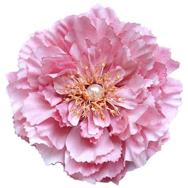 KABELIF Blume Brosche, Blume Ansteckblume, Blume Haarspange, Haarclip Blume, Haarblume Haarschmuck für Damen Mädchen Party Strand Hochzeit (Pink)