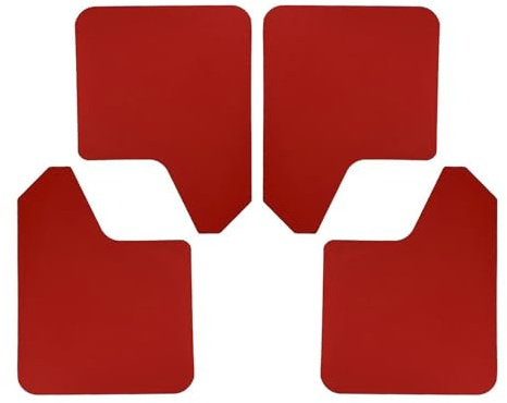 Paraspruzzi Per Peugeot Boxer 15 X 115 4 Pezzi Larghi Parafanghi Da Corsa E Rally Paraspruzzi Parafanghi Allargati Parafanghi Anteriori(4pcs-set Red)